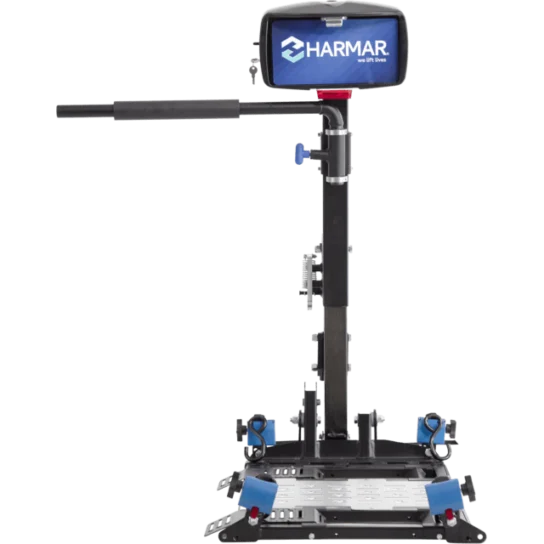 AL580-HDX High Capacity Hitch-Mount Lift for Large Mid-Wheel Power Chairs